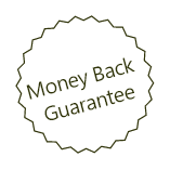 Money back guarantee badge